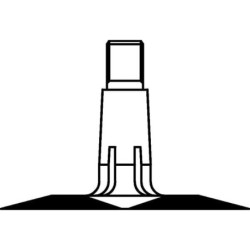 Opona profil V54, z dętką 600 - 9-10PR TR13