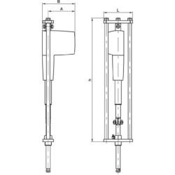 "Zestaw z siłownikiem 6"" 12V MZ"