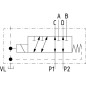 Zawór sterujący 6/2-1/2-12VDC