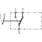 Przełącznik kołyskowy, I-0, 3-pin bez funkcji komfortu