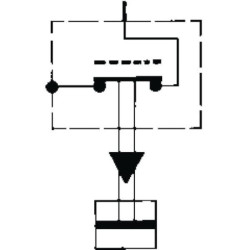 Czujnik ciśnienia oleju, 12V, M14x1.5, 1-pin styk normalnie zamknięty (rozwierny)