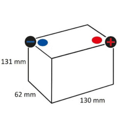 Akumulator 6V 12Ah 48A z elektrolitem Kramp