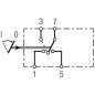 Przełącznik kołyskowy, (I)-0 4-pin bez funkcji komfortu