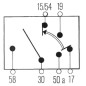 Stacyjka zapłonu, 12/24V, P-0-1-2-3, 10-pin włącznik/wyłącznik uruchomienie/ogrzewanie wstępne