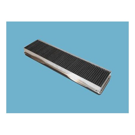 Pleated carbon filter