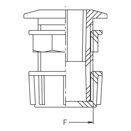 "Spust zbiornika 1""1/2, komplet"