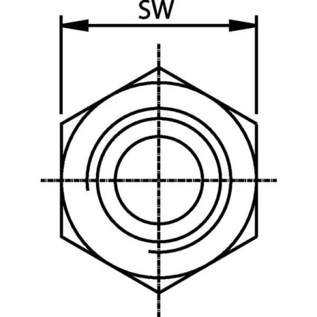 Łącznik redukcyjny 1 x 3/4 BSP