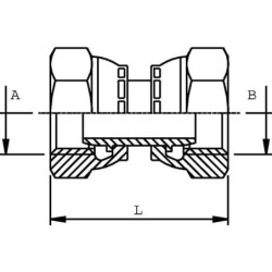 FFB1612 Łącznik redukcyjny 1 x 3/4 BSP