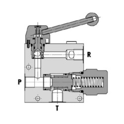 FPRF1G "3-drożny regulator przepływu 1"" 150-2"