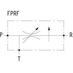 FPRF1G "3-drożny regulator przepływu 1"" 150-2"