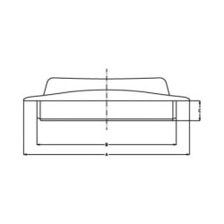 Pokrywa przykręcana Ø 450 mm