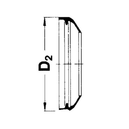 Pierścień oporowy Walterscheid, SD35, D-192 mm, seria W2600/W2700