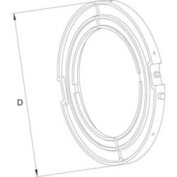 Pierścień ślizgowy Walterscheid, SD05/15, D-152 mm, seria W2280