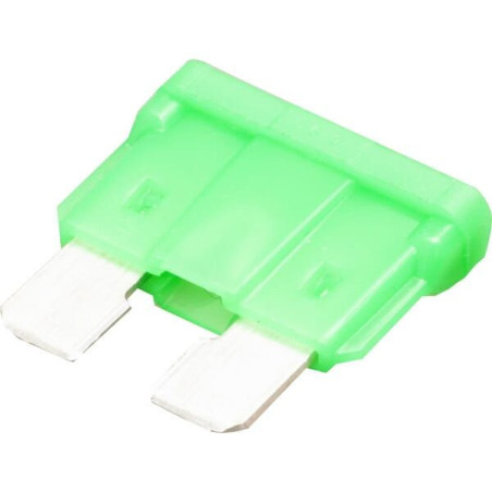 Bezpiecznik płaski, 32V 30A L=18.6 mm zielony 1 szt. Hella