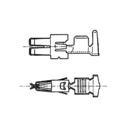 Końcówka przewodu, 0.5-1.0 mm²