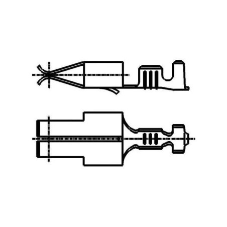 Końcówka przewodu izolowana, ST 0.5-1.5 mm²