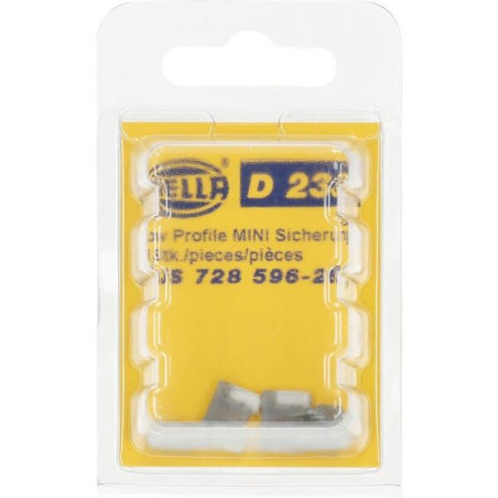 Bezpiecznik płaski Mini, 2A L=8.4 mm szary Pack 5x Hella