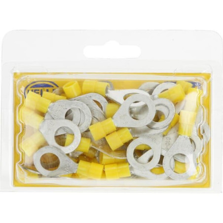 Końcówka przewodu oczkowa, żółta 4.0-6.0 mm²