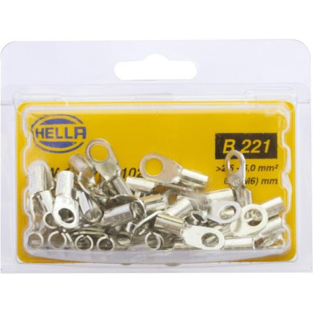 Końcówka przewodu oczkowa, 2.5-6.0 mm²