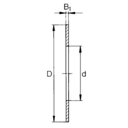 TW284815PTFE Podkładka oporowa