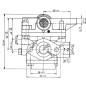 Zawór hamulcowy Wabco, M22x1,5