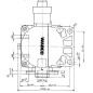 Zawór hamulcowy Wabco, M22x1,5