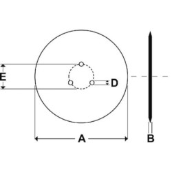 Talerz redlicy 320x3