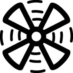 Symbol do przełączników, do dmuchawy