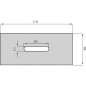 Zgarniak 80x170 mm pasuje do Rabe