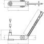 Pneumatyczny podnośnik samochodowy 44-22 t Compac