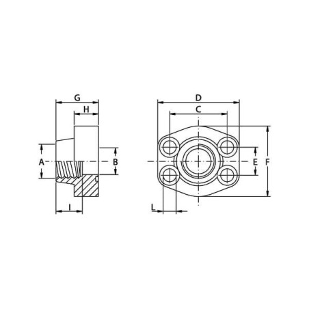 "Kołnierz SAE 3000 2.1/2"" - 2"" GAS"