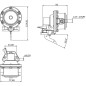 Pompa paliwa zasilająca Kramp, pasuje do John Deere