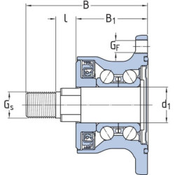 Piasta SKF