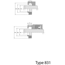 Zgarniak 80x 92,2x 7,1