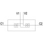 "Zawór zwrotny sterowany bliźniaczy VBPDE-2, G1/4"" - M18 x 1,5 12L"