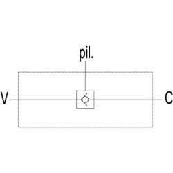 "Zawór zwrotny sterowany VBPSL, G3/8"""