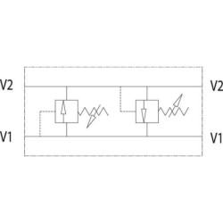 "Zawór krzyżowy VAU, G1/2"""