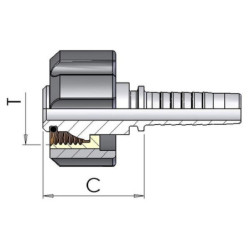 Końcówka Karcher DN8 - M22 x 1,5