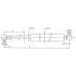 Sprężyna gazowa L155.5 mm 50N Stabilus