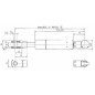 Sprężyna gazowa L356 mm 900N Stabilus