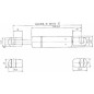 Sprężyna gazowa L276 mm 450N Stabilus