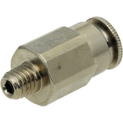 Śrubunek wtykowy prosty 6 mm