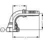 Końcówka M14 6S 90°