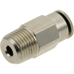Śrubunek wtykowy prosty 4 mm