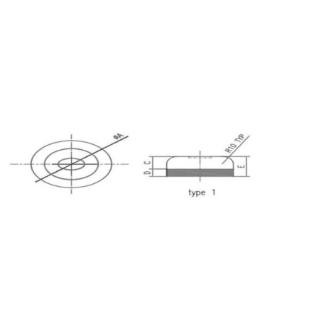 Krążek przeciwzużyciowy 115x32 mm