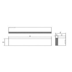 Zabezpieczenie łyżki przed ścieraniem Chocky 150x75x60 mm standardowe