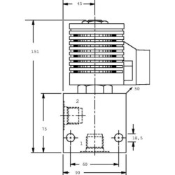 "Zawór elektromagnetyczny 2/2 3B0-NC-24VDC 1"""