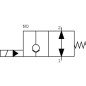 "Zawór elektromagnetyczny 2/2 3B0-NC-24VDC 1"""