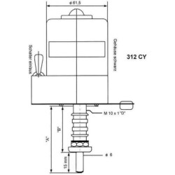 Silnik wycieraczek, 12 V