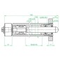 Szybkozłącze cylindra Bagger CW0
